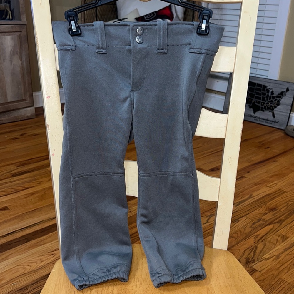 Rip It Softball Pants gray girls medium